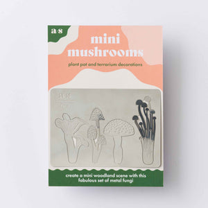 Mini Mushrooms - Steel