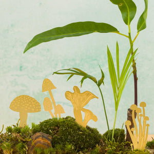mushroom home decor for plants 