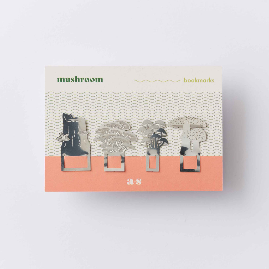 Mushroom - Metal Bookmark