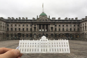 Bespoke bookmark for somerset house