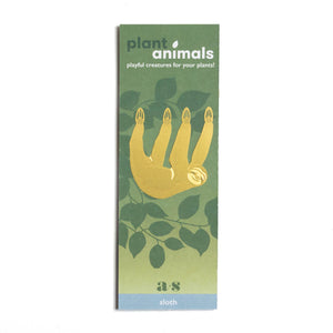 plant animal sloth packaging gift