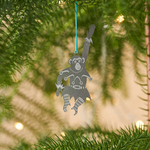 chimp animal christmas tree decoration