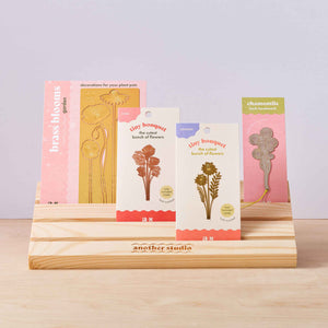 Wooden POS - floral gifts example