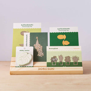 Wooden POS - houseplant gifts example
