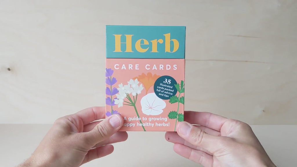 Another Studio herb care cards