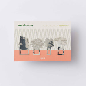 mushroom bookmark clips for fungi lovers